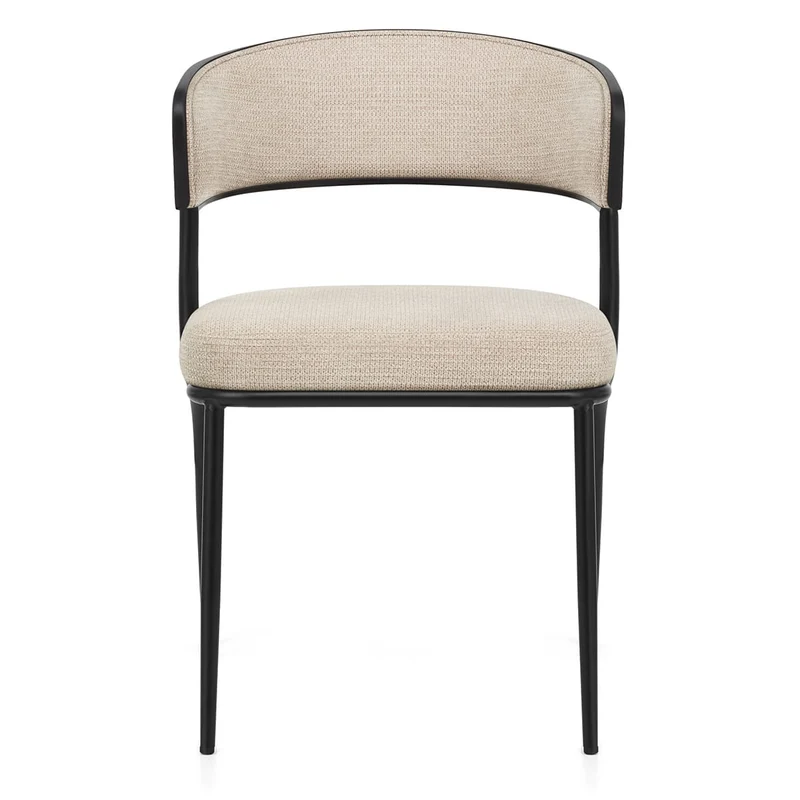 Chaise Tissu - Alexa Crème