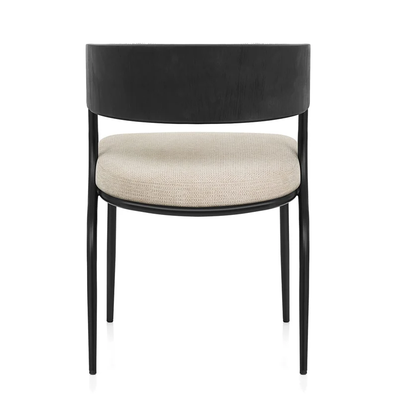 Chaise Tissu - Alexa Crème