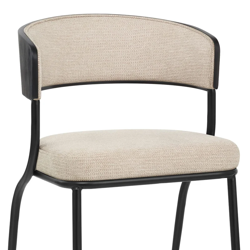 Chaise Tissu - Alexa Crème