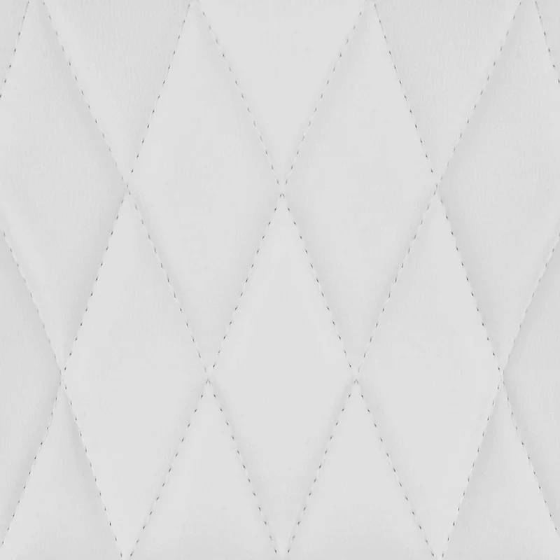Chaise de Bar Faux Cuir - Stitch Blanc