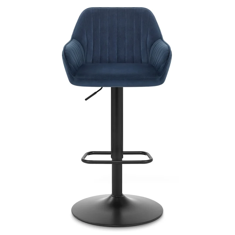 Tabouret Velours - Sol Bleu
