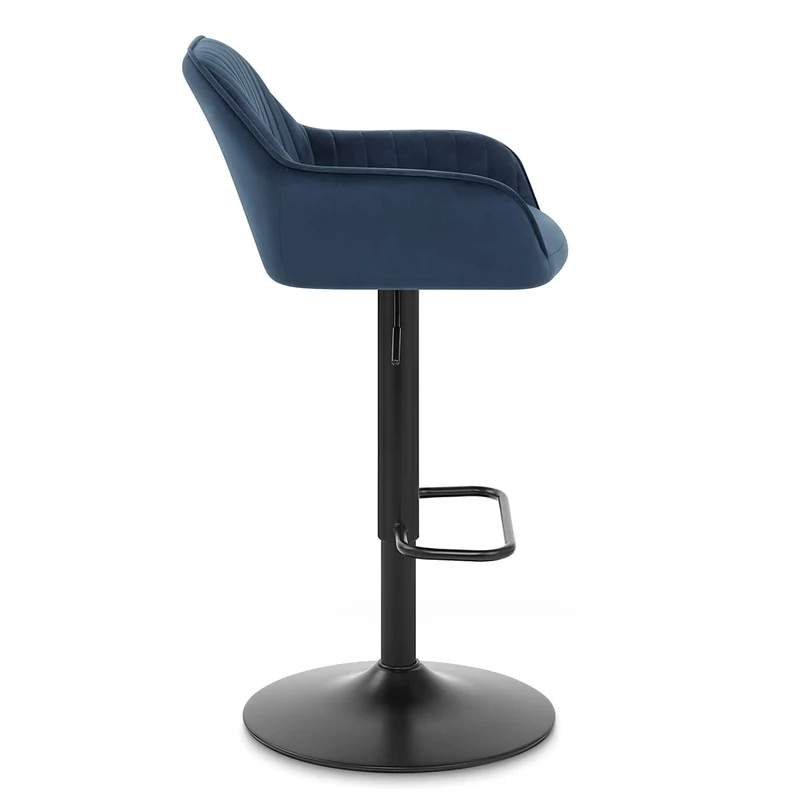 Tabouret Velours - Sol Bleu