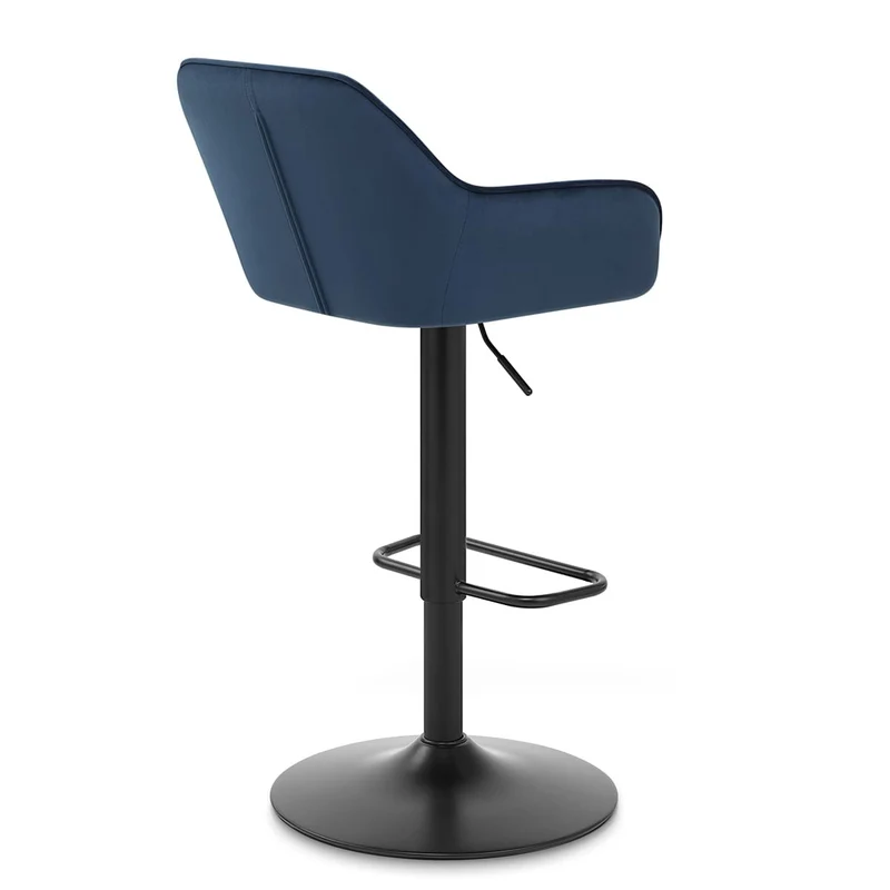 Tabouret Velours - Sol Bleu