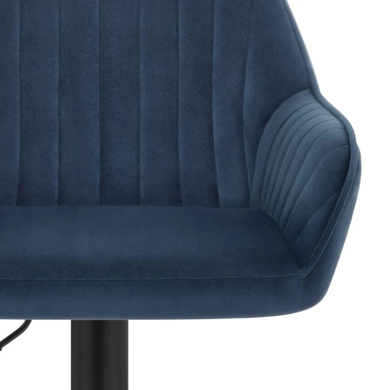 Tabouret Velours - Sol Bleu