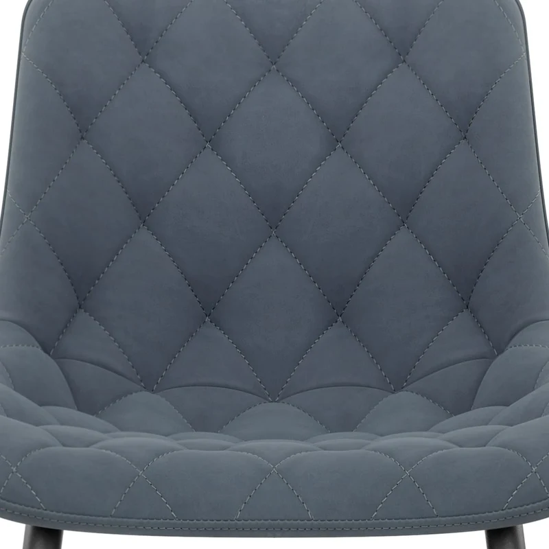 Tabouret de Bar Faux Cuir - Soho Bleu