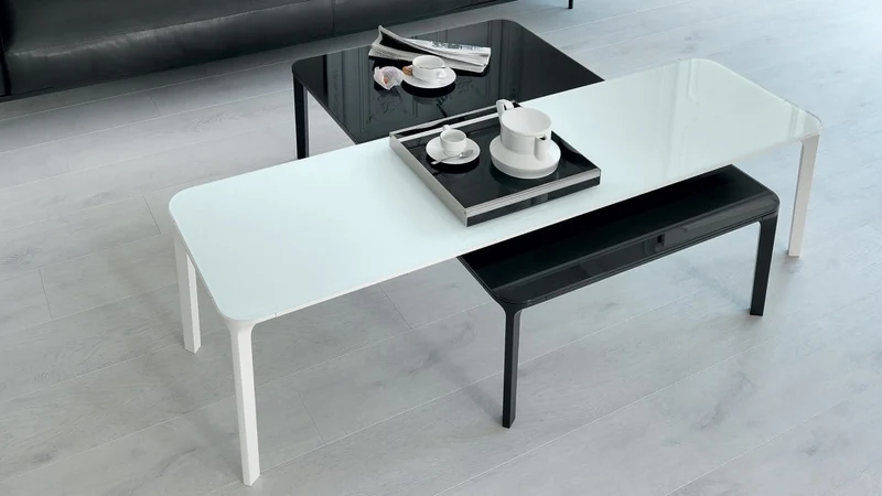 Slim Table basse rectangulaire H. 37