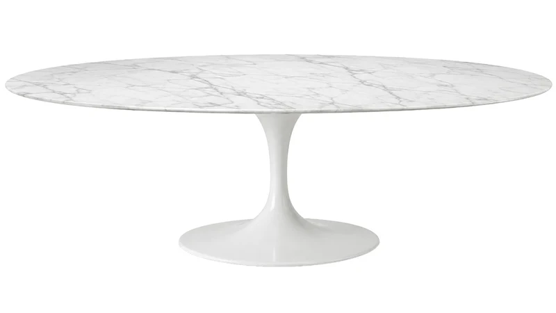 Table Tulip oval XL et en marbre