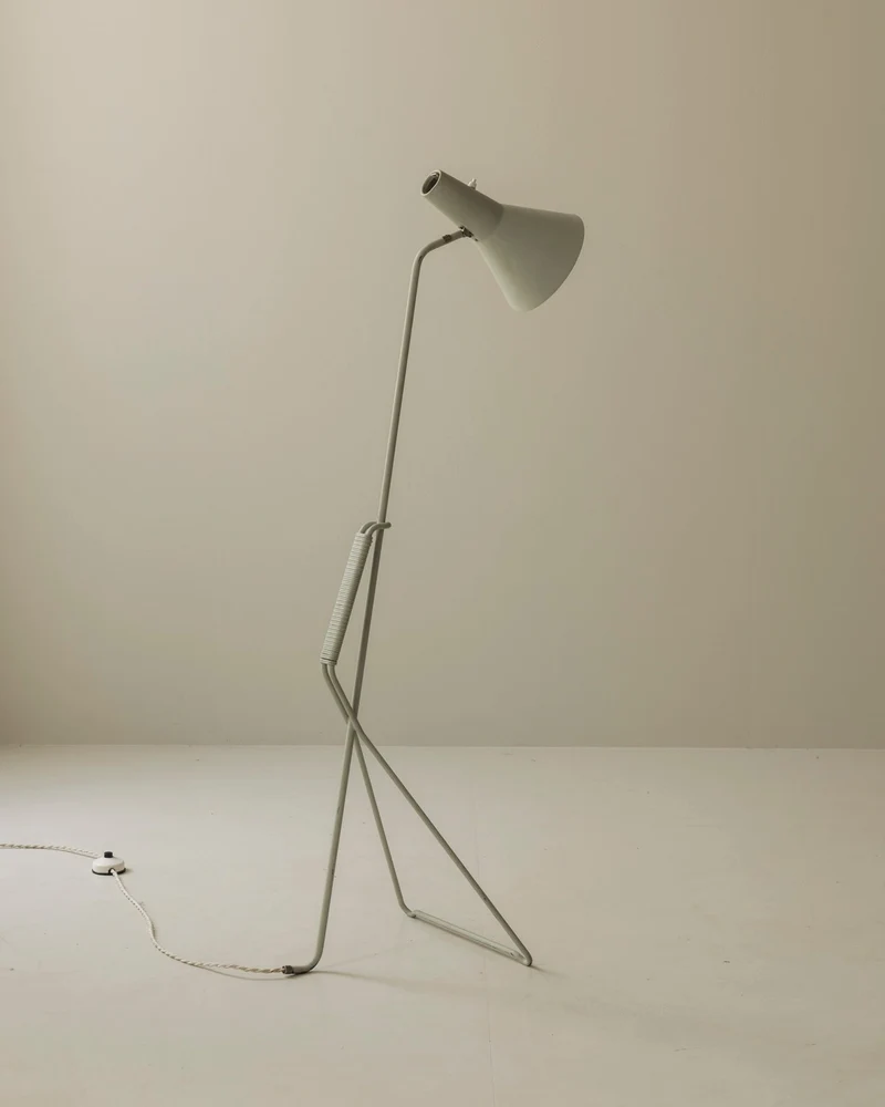 Vintage Sculptural Floor Lamp Model E1770 by Svend Aage Holm Sørensen for ASEA, 1950s