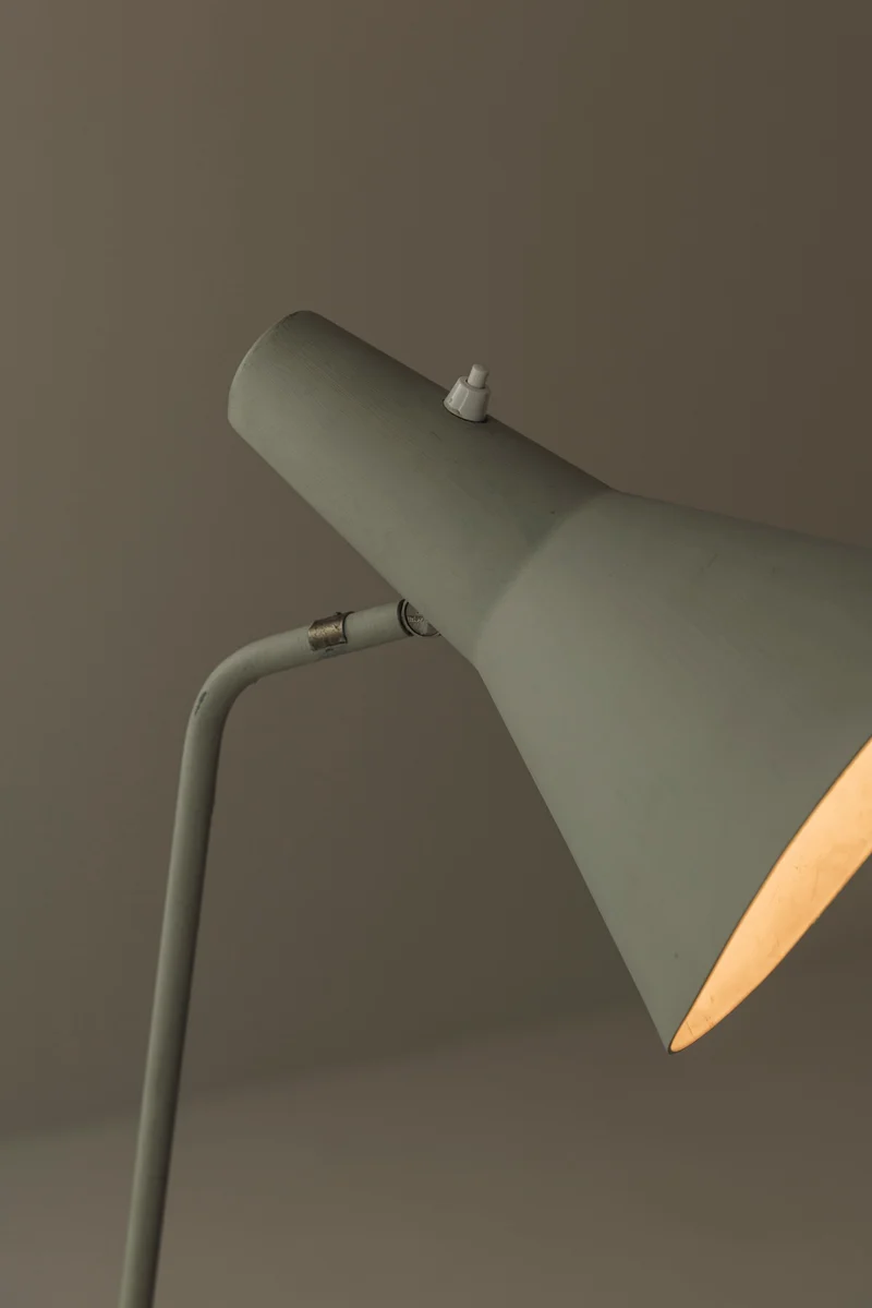 Vintage Sculptural Floor Lamp Model E1770 by Svend Aage Holm Sørensen for ASEA, 1950s