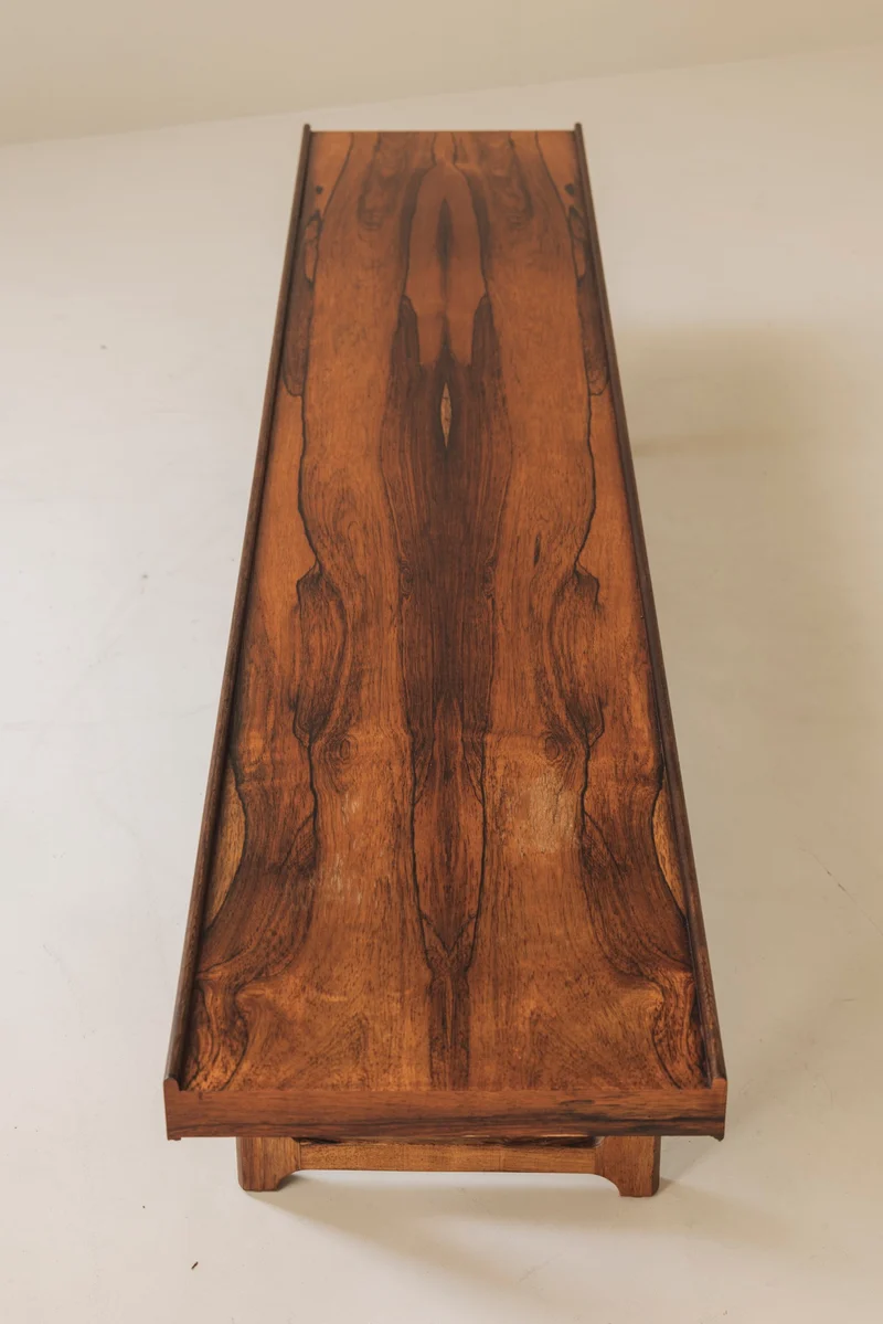 Long Krobo Bench by Torbjørn Afdal for Bruksbo, Norway 1960s