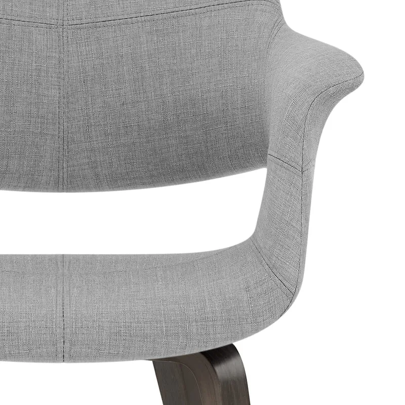Chaise Bois Tissu - Lloyd Gris