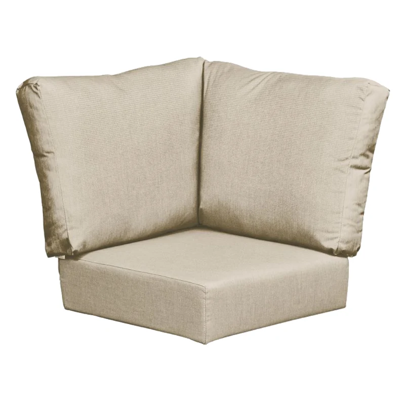 Coussin d'angle extérieur en tissu Sunbrella - Deep Seating DSC24
