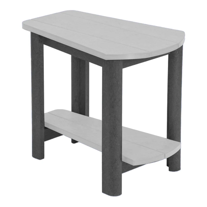 Table d'appoint extérieure en plastique recyclé - Addy T04