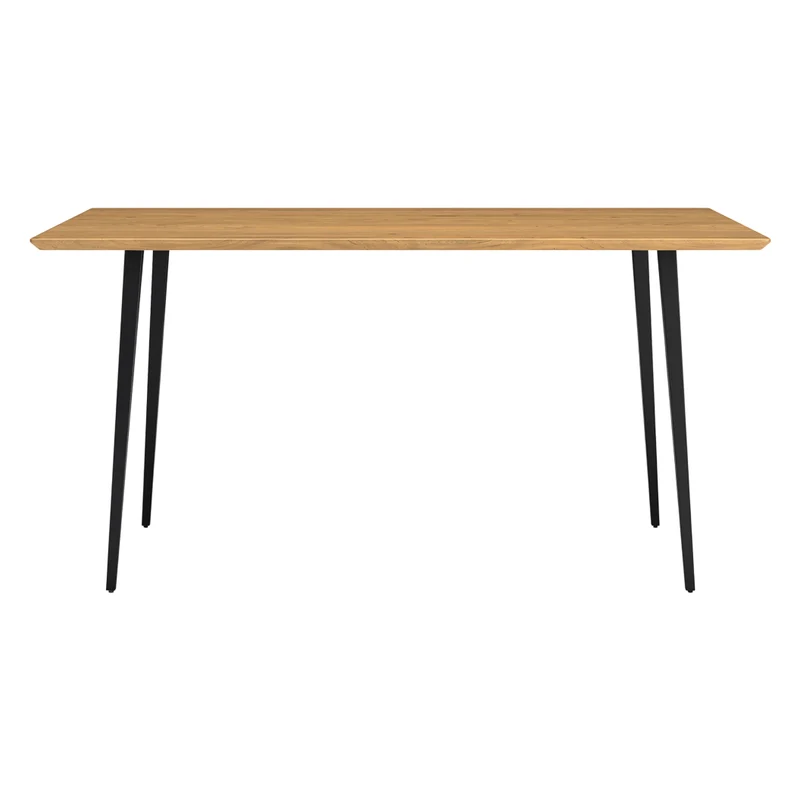 Table de salle à manger rectangulaire en bois d'acacia naturel clair - Gretlynn