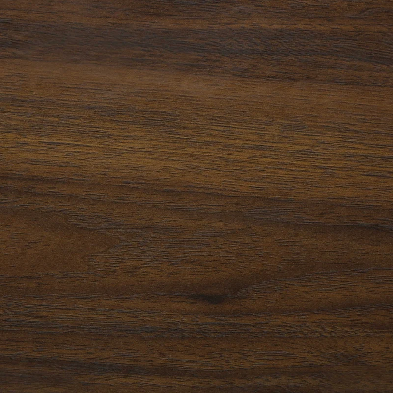 Bureau à 6 tiroirs en bois/MDF brun noyer - I 5231