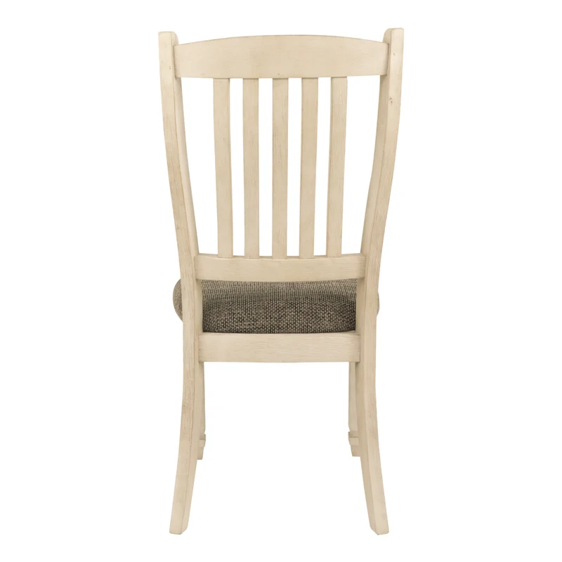 Ensemble de 2 chaises de salle à manger en bois avec assise rembourrée - Bolanburg