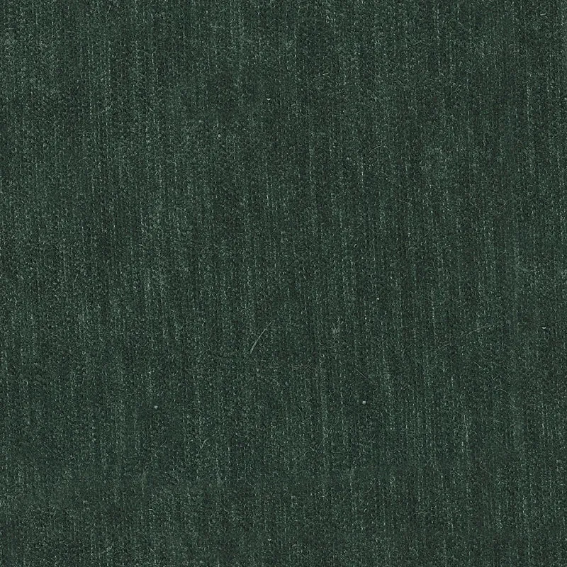 Ottoman surdimensionné en tissu vert jade - Carriage View