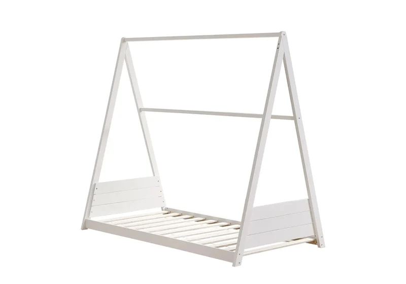 Lit cabane enfant bois blanc - Joye