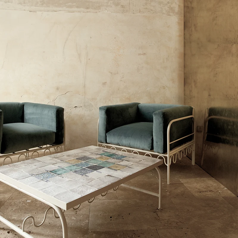 Fauteuil Dolores Velours