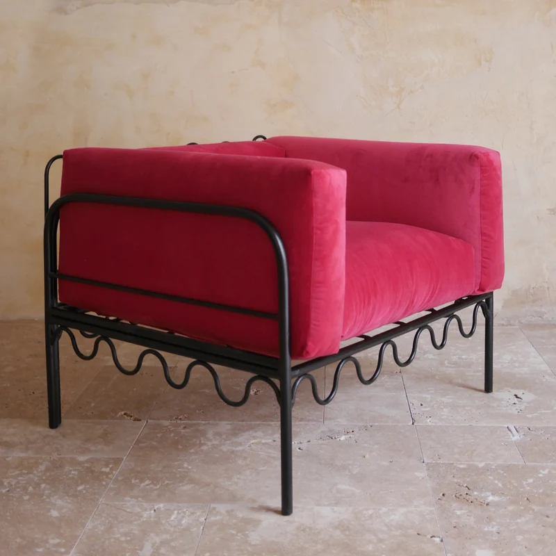 Fauteuil Dolores Velours