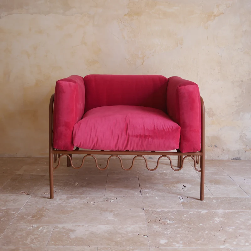 Fauteuil Dolores Velours