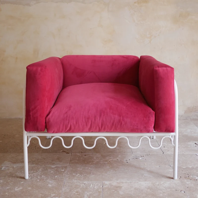 Fauteuil Dolores Velours
