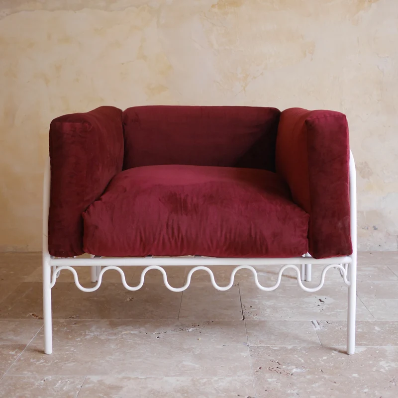 Fauteuil Dolores Velours