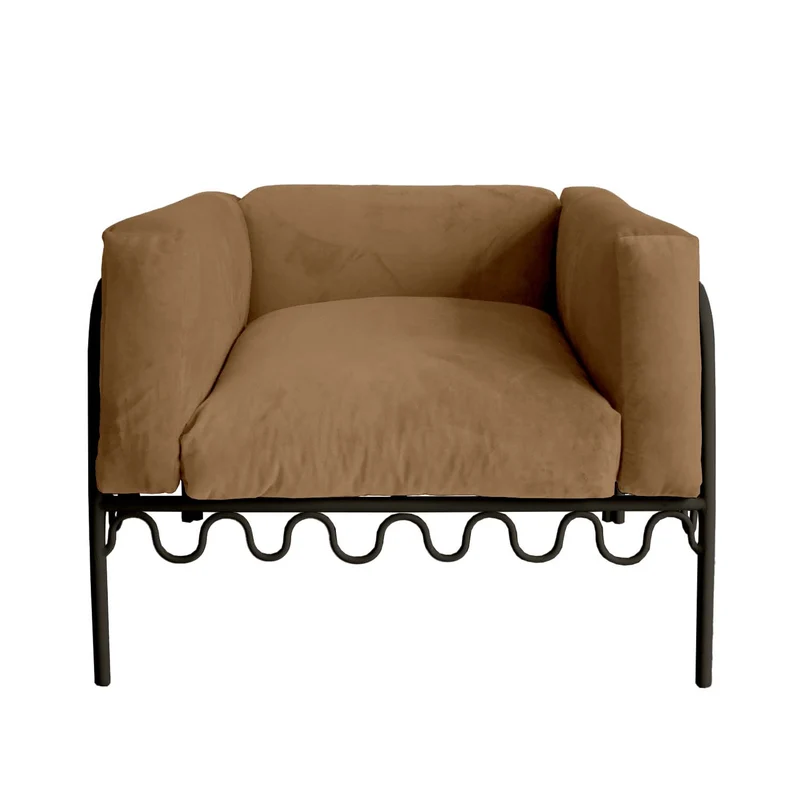 Fauteuil Dolores Velours
