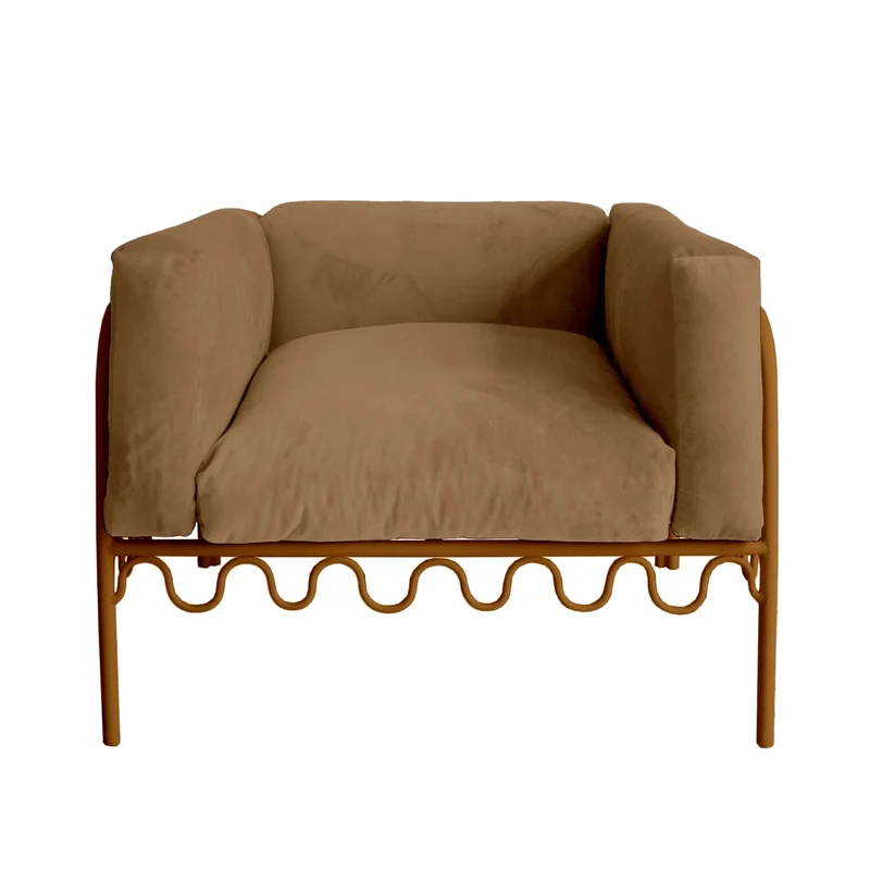 Fauteuil Dolores Velours