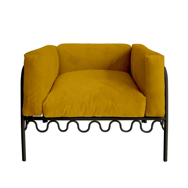 Fauteuil Dolores Velours