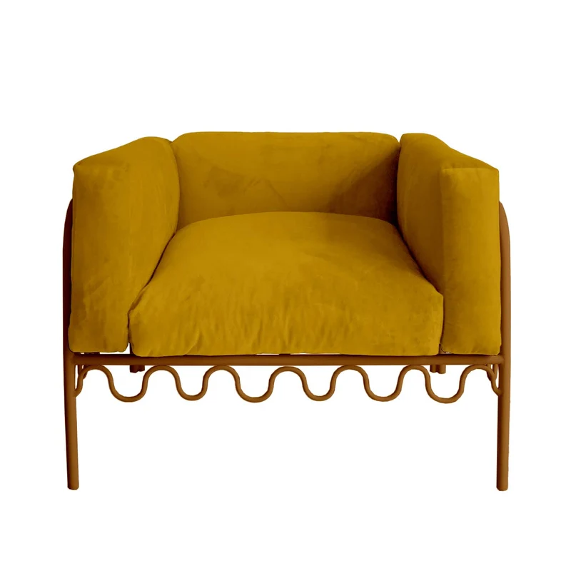 Fauteuil Dolores Velours