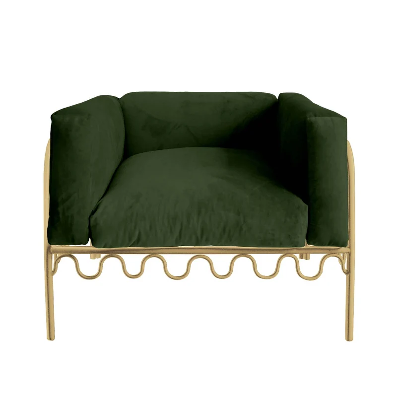 Fauteuil Dolores Velours