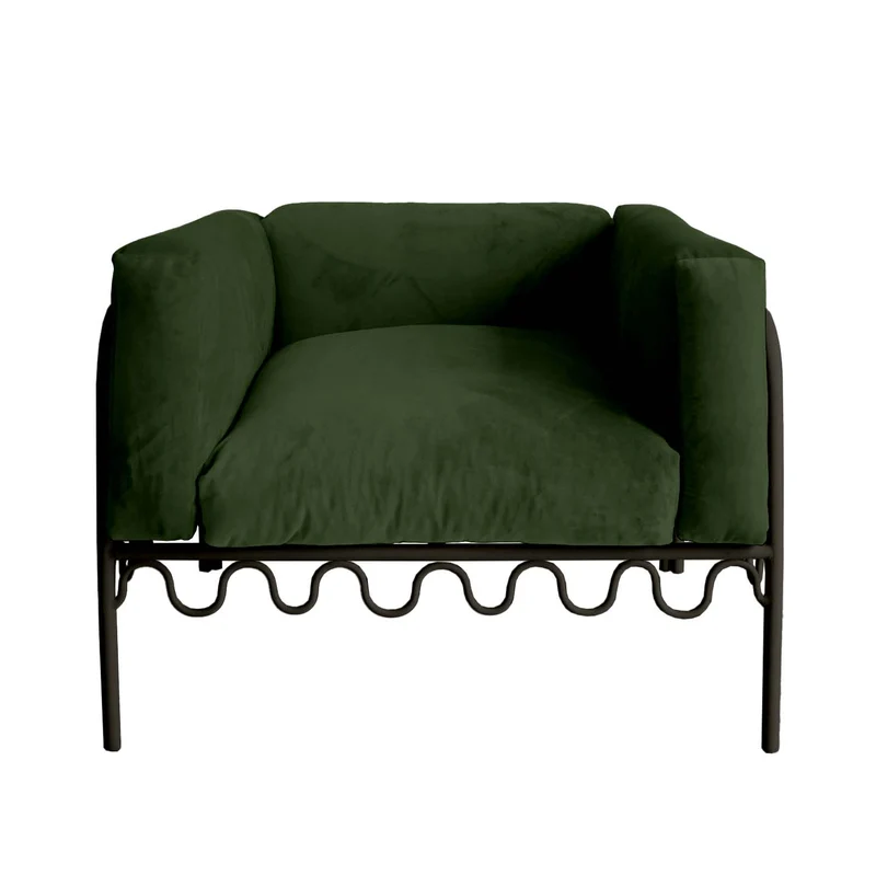Fauteuil Dolores Velours