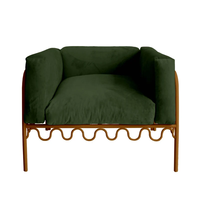 Fauteuil Dolores Velours
