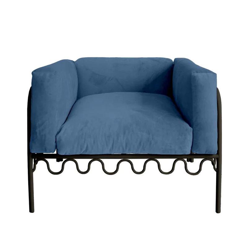 Fauteuil Dolores Velours