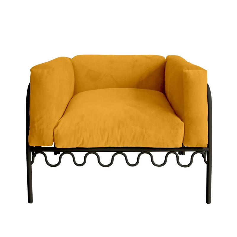 Fauteuil Dolores Velours