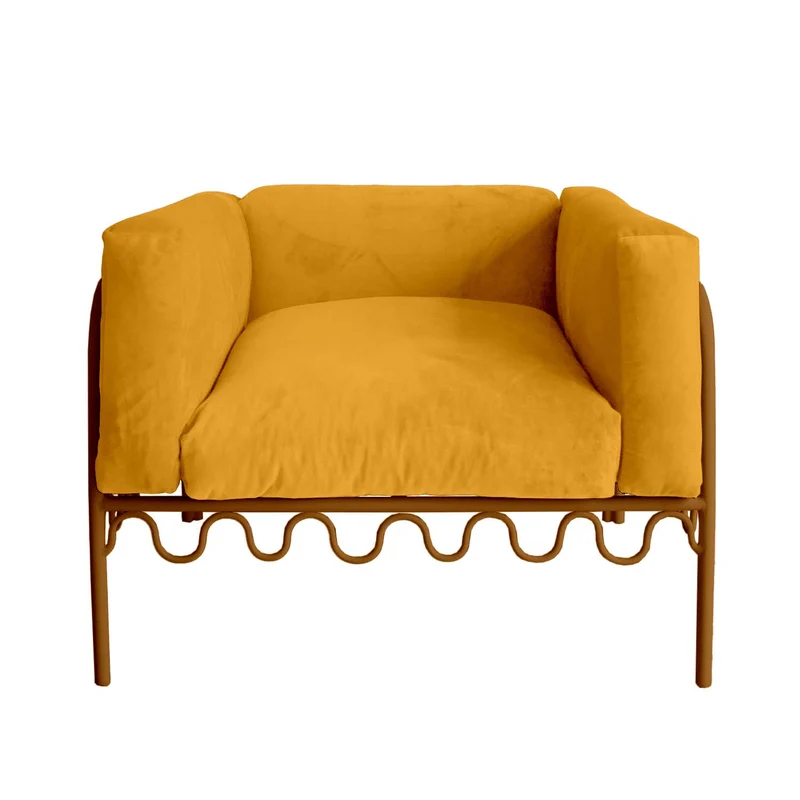 Fauteuil Dolores Velours