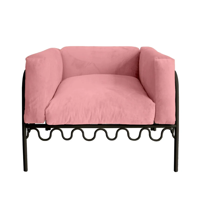 Fauteuil Dolores Velours