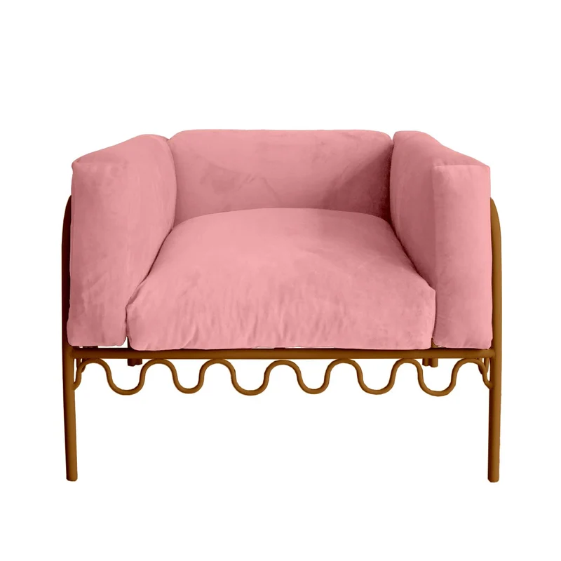 Fauteuil Dolores Velours