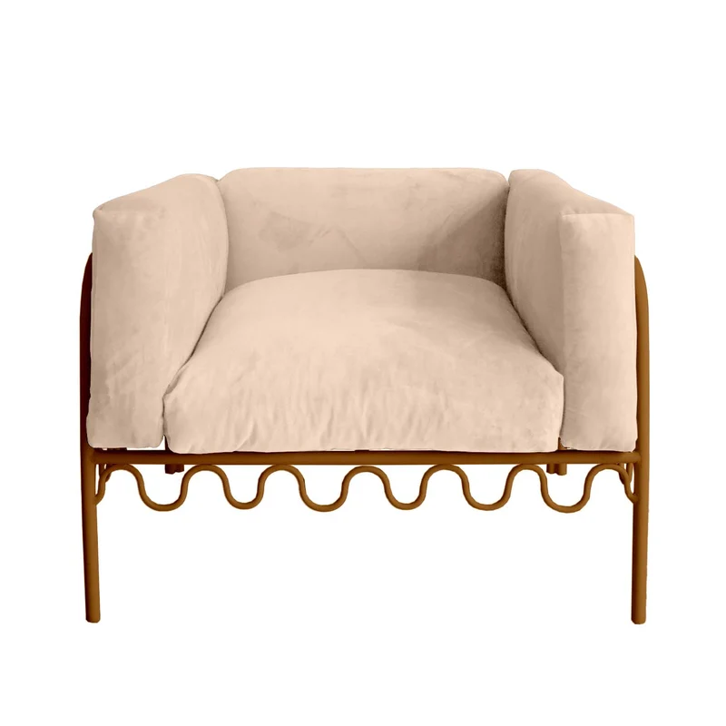 Fauteuil Dolores Velours