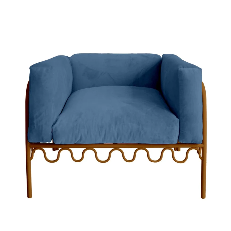 Fauteuil Dolores Velours