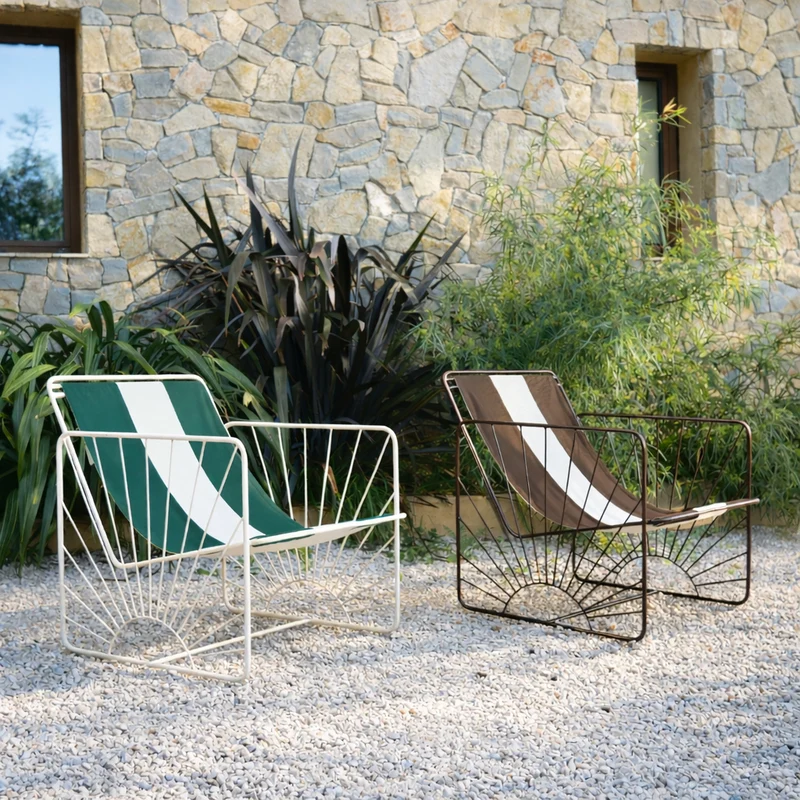 Fauteuil 3 rayures Eldorado