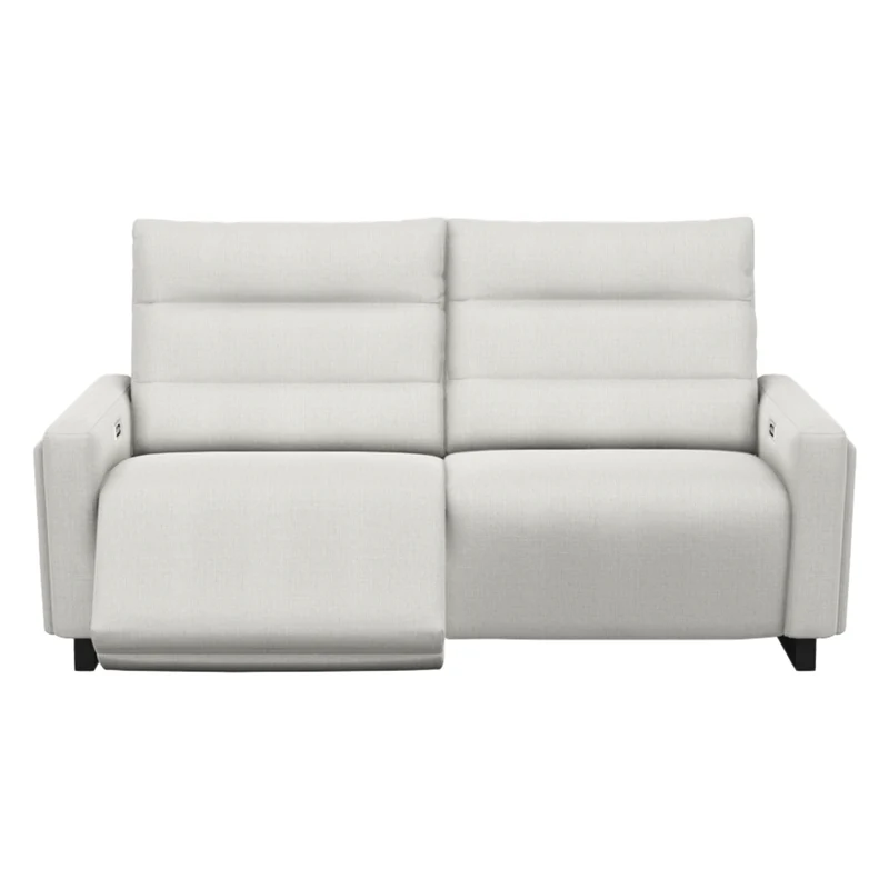 Sofa condo inclinable motorisé en tissu - Flavie
