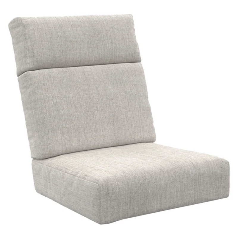 Ensemble de coussins à dossier haut d'extérieur en tissu Sunbrella - Deep Seating DSH21
