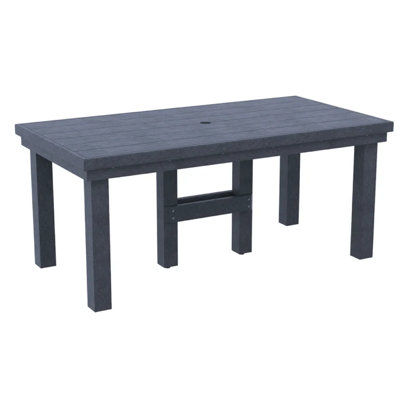 Table à manger extérieure en plastique recyclé - Napa T301-T302