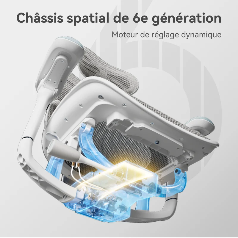 Doro C300 Ultra V2 – Chaise ergonomique à soutien intégral en apesanteur
