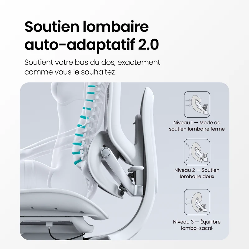 Doro C300 Pro V2 – Fauteuil ergonomique adaptatif full‑body