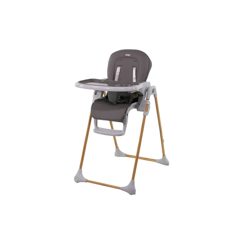 Migo- Chaise haute Emma dès 6 mois à 36 mois - Dossier inclinable - Hauteur réglable