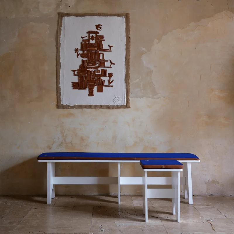 Banc en bois Chapel - Au soleil