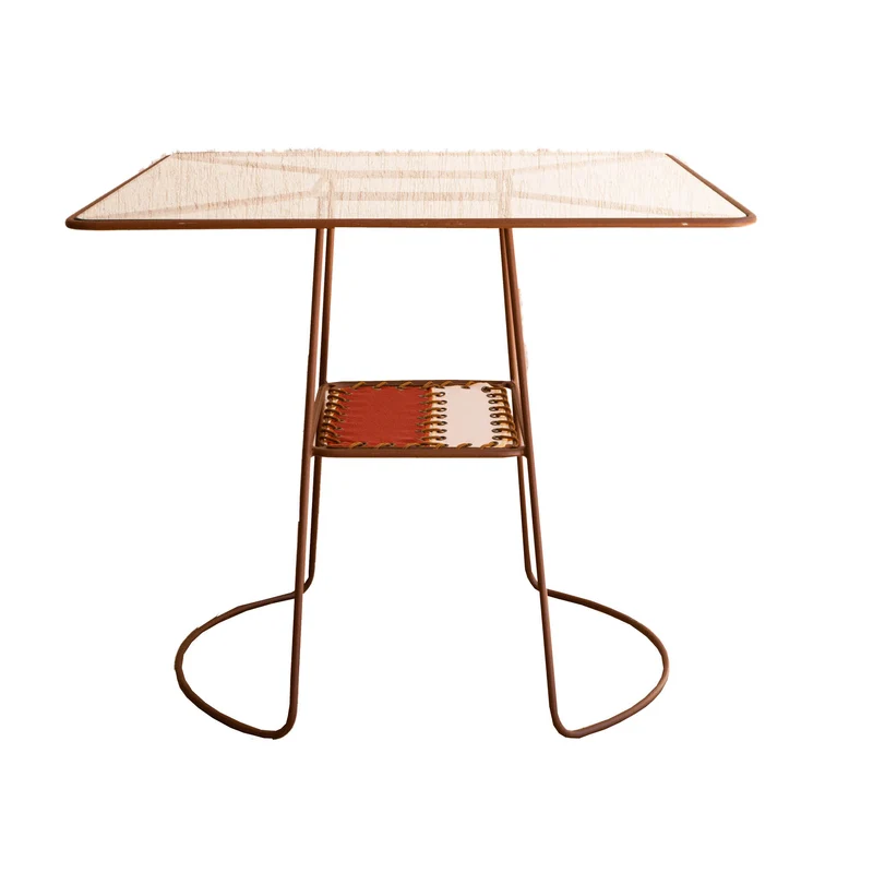 Table Palmer Carrée Outdoor Bicolore